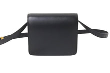 Load image into Gallery viewer, CELINE セリーヌ ショルダーバッグ クラシックボックススモール カーフスキン ブラック ゴールド金具 美品 中古 58526