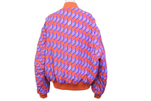Load image into Gallery viewer, 新品未使用 LOUIS VUITTON ルイヴィトン ボンバージャケット ダイヤモンド ダミエ RM222 PP0 HNB73E オレンジ サイズ50 58531