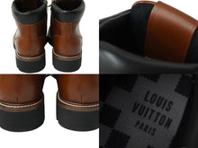 画像をギャラリービューアに読み込む, 新品未使用品 LOUIS VUITTON ルイ ヴィトン × NIGO ニゴー オーベルカンフライン ブーツ シグネチャーパッチ BM0281 6 中古 58534