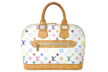 Load image into Gallery viewer, LOUIS VUITTON ルイヴィトン ハンドバッグ M92647 村上隆 アルマ モノグラムマルチカラー ゴールド金具 良品 中古 58548