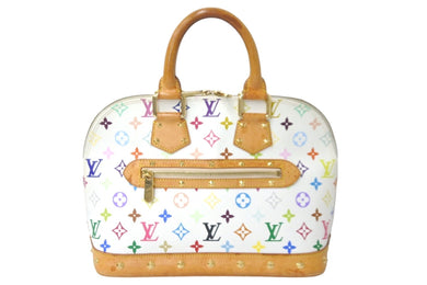 LOUIS VUITTON ルイヴィトン ハンドバッグ M92647 村上隆 アルマ モノグラムマルチカラー ゴールド金具 良品 中古 58548