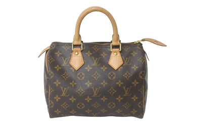 LOUIS VUITTON ルイヴィトン ハンドバッグ スピーディ25 モノグラムキャンバス M41109 ゴールド金具 良品 中古 58549