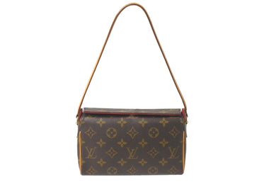 LOUIS VUITTON ルイヴィトン ハンドバッグ レシタル モノグラム 2002年 表参道限定 M51900 ゴールド金具 美品 中古 58557