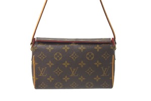 LOUIS VUITTON ルイヴィトン ハンドバッグ レシタル モノグラム 2002年 表参道限定 M51900 ゴールド金具 美品 中古 58557