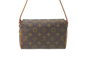 LOUIS VUITTON ルイヴィトン ハンドバッグ レシタル モノグラム 2002年 表参道限定 M51900 ゴールド金具 美品 中古 58557