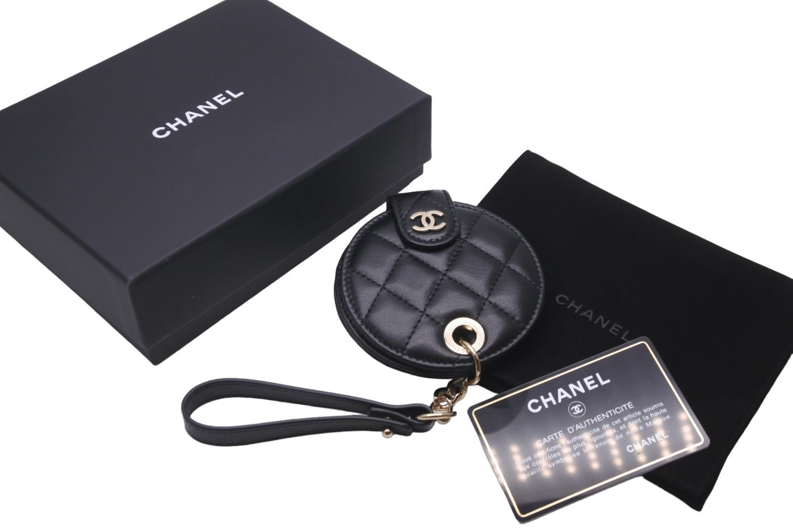 CHANEL シャネル ネームプレート タグ バッグチャーム ココ