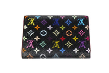 Load image into Gallery viewer, LOUIS VUITTON ルイ・ヴィトン カードケース アンヴェロップカルトドゥヴィジット M66561 PVC モノグラム ノワール 良品 中古 58576