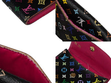 Load image into Gallery viewer, LOUIS VUITTON ルイ・ヴィトン カードケース アンヴェロップカルトドゥヴィジット M66561 PVC モノグラム ノワール 良品 中古 58576
