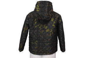 極美品 LOUIS VUITTON ルイヴィトン モノグラム カモフラージュ ダウンジャケット RW082E WNJA33310 村上隆 キッズ 8 中古 58588