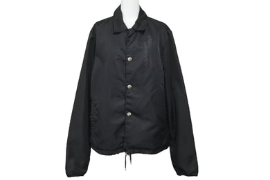 極美品 CHROMEHEARTS クロムハーツ RIGGINS FBRC VJ N ジャケット ブラック コーチジャケット ナイロン 2225-304-6558 M 中古 58616
