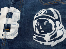 Load image into Gallery viewer, BILLIONAIRE BOYS CLUB ビリオネアボーイズクラブ デニムストレートジーンズ 821−1109 ブルー 刺繍 良品 中古 58625