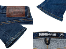 Load image into Gallery viewer, BILLIONAIRE BOYS CLUB ビリオネアボーイズクラブ デニムストレートジーンズ 821−1109 ブルー 刺繍 良品 中古 58625