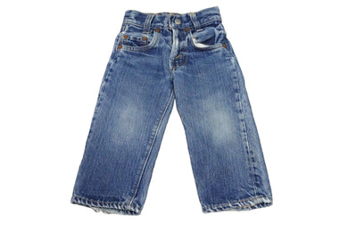 Levi's リーバイス デニムパンツ 302-0117 60s SMALL E ヴィンテージ ブルー コットン デニム キッズ 表記サイズ不明 良品 中古 58643