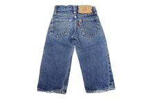 Load image into Gallery viewer, Levi&#39;s リーバイス デニムパンツ 302-0117 60s SMALL E ヴィンテージ ブルー コットン デニム キッズ 表記サイズ不明 良品 中古 58643