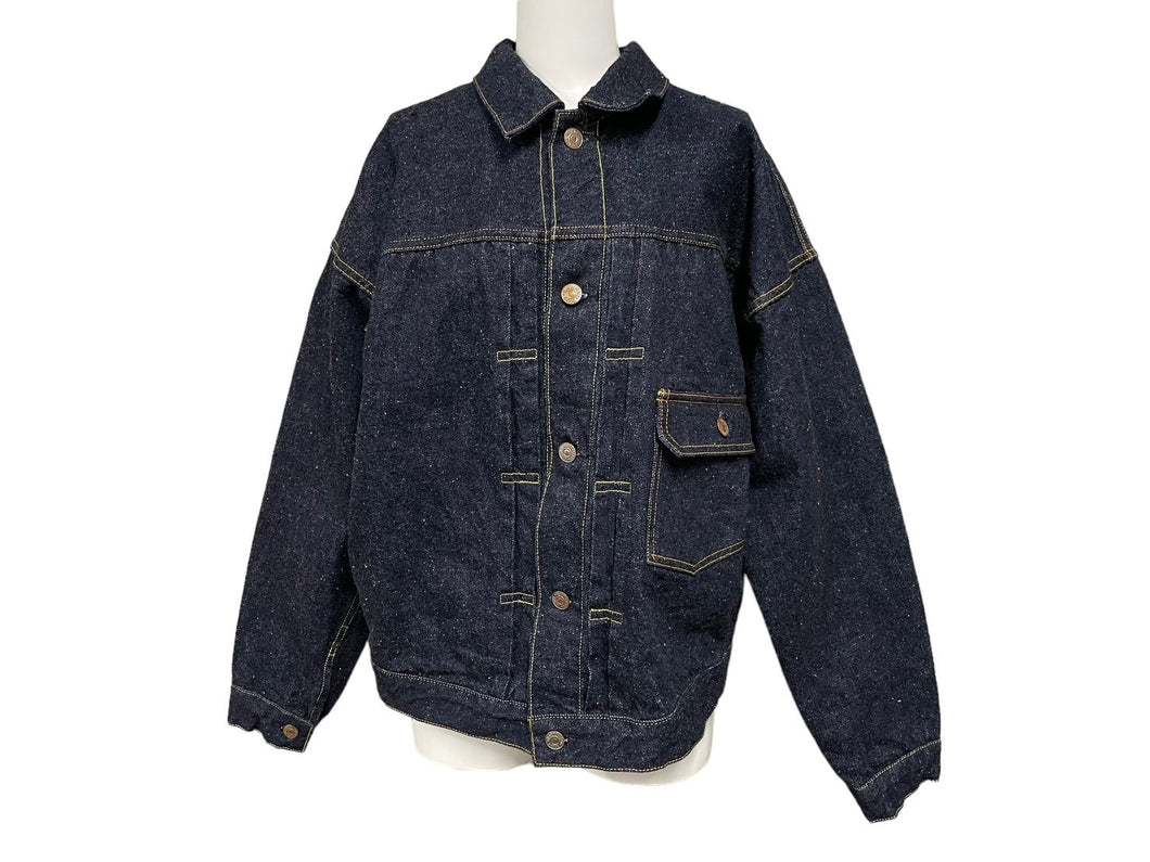 極美品 READY MADE レディメイド デニムジャケット サイズ1 RE-CO-BL-00-00-241 コットン ブルー 中古 58646