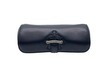 Load image into Gallery viewer, 極美品 CHROME HEARTS クロムハーツ ウォッチケース ジュエリーロール スクロールラベル セメタリークロス ブラック 中古 58658