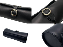 Load image into Gallery viewer, 極美品 CHROME HEARTS クロムハーツ ウォッチケース ジュエリーロール スクロールラベル セメタリークロス ブラック 中古 58658