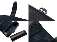 Load image into Gallery viewer, 極美品 CHROME HEARTS クロムハーツ ウォッチケース ジュエリーロール スクロールラベル セメタリークロス ブラック 中古 58658