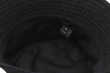 Load image into Gallery viewer, 極美品 PRADA プラダ バケットハット ウール ロゴ 14038 2HC137 1UMT ダークグレー トライアングルロゴ サイズM 中古 58665