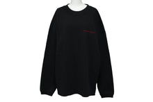 画像をギャラリービューアに読み込む, Alexander Wang アレキサンダーワン スウェット トレーナー チャイナタウン コットン ブラック レッド サイズM 美品 中古 58718 