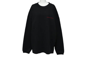 Alexander Wang アレキサンダーワン スウェット トレーナー チャイナタウン コットン ブラック レッド サイズM 美品 中古 58718 