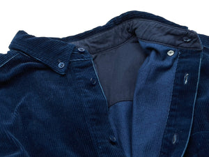 DESCENDANT ディセンダント TETTY CORDUROY LS SHIRT テティー コーデュロイ ボタンダウンシャツ 長袖シャツ 美品 中古 58727