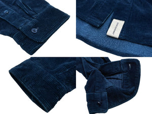 DESCENDANT ディセンダント TETTY CORDUROY LS SHIRT テティー コーデュロイ ボタンダウンシャツ 長袖シャツ 美品 中古 58727