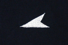 Load image into Gallery viewer, DESCENDANT ディセダント 長袖Ｔシャツ パドル ポロシャツ 18SS サイズ2 ホワイト ネイビー 181ATDS-CSM09 美品 中古 58728