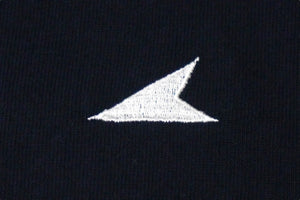 DESCENDANT ディセダント 長袖Ｔシャツ パドル ポロシャツ 18SS サイズ2 ホワイト ネイビー 181ATDS-CSM09 美品 中古 58728
