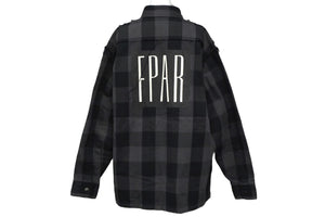FORTY PERCENTS AGAINST RIGHTS フォーティーパーセントアゲインストライツ 長袖シャツ チェック コットン ブラック 美品中古 58733