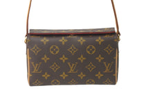 Load image into Gallery viewer, 新品同様 LOUIS VUITTON ルイ・ヴィトン ショルダーバッグ レシタル M51900 モノグラム PVC ブラウン ゴールド金具 中古 58745