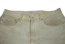 Load image into Gallery viewer, GOODENOUGH グッドイナフ スエード レザー パンツ グレー系 ボトムス ストレート サイズ34 中古 58759