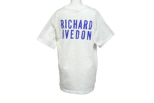Load image into Gallery viewer, RICHARD AVEDON リチャードアヴェドン 90s アート 半袖Ｔシャツ ホワイト プリント ヴィンテージ サイズL 良品 中古 58763