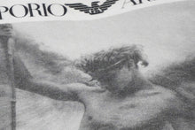 Load image into Gallery viewer, Emporio Armani エンポリオ アルマーニ 90s フォト 半袖Ｔシャツ ホワイト ロゴ ブブルース ウェーバー サイズL 良品 中古 58764
