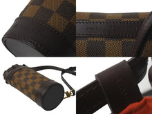 Load image into Gallery viewer, 新品未使用品 LOUIS VUITTON ルイヴィトン ダミエ ペットボトル ホルダー バッグ ショルダー ブラウン ロゴ M99119 中古 58781
