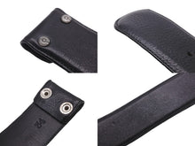 Load image into Gallery viewer, 極美品 CHROME HEARTS クロムハーツ ベルト バックル OVAL STAR LARGE BUCKLE BELT レザー シルバー925 中古 58797