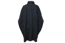 Load image into Gallery viewer, 新品未使用 CHROME HEARTS クロムハーツ MAHAL KITA オーバーサイズ 長袖シャツ ブラック シルバー925 クロスパッチ M 中古 58803
