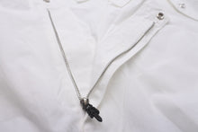 Load image into Gallery viewer, 新品未使用品 CHROME HEARTS クロムハーツ パラシュートパンツ ポリアミド ホワイト シルバー925金具 ONE SIZE 中古 58804