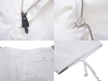 Load image into Gallery viewer, 新品未使用品 CHROME HEARTS クロムハーツ パラシュートパンツ ポリアミド ホワイト シルバー925金具 ONE SIZE 中古 58804