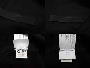 CHROME HEARTS クロムハーツ ダガーハーフジップ フリース ジャケット スウェット Y NOT ブラック サイズM 美品 中古 58806