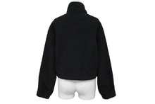 Load image into Gallery viewer, CHROME HEARTS クロムハーツ ダガーハーフジップ フリース ジャケット スウェット Y NOT ブラック サイズM 美品 中古 58806