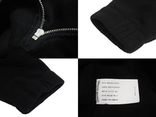 Load image into Gallery viewer, CHROME HEARTS クロムハーツ ダガーハーフジップ フリース ジャケット スウェット Y NOT ブラック サイズM 美品 中古 58806