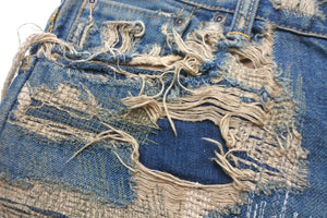 最高傑作 UNDERCOVER アンダーカバー 85デニム 05AW ARTS&amp;CRAFTS期 サイズ2 5A71-P7 アーカイブ 美品 中古 58831 