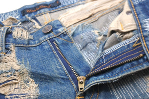 最高傑作 UNDERCOVER アンダーカバー 85デニム 05AW ARTS&amp;CRAFTS期 サイズ2 5A71-P7 アーカイブ 美品 中古 58831 