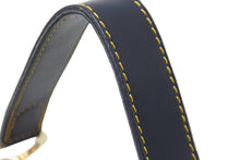 Load image into Gallery viewer, Christian Dior クリスチャンディオール ダブルサドルバック ワンショルダー トロッター ネイビー RU1012 美品 中古 58849