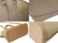 Load image into Gallery viewer, LOUIS VUITTON ルイ ヴィトン 2WAYハンドバッグ ショルダーストラップ付き M85394 ノマド アルマPM ベージュ 美品 中古 58860
