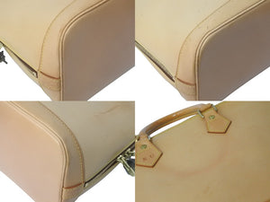 LOUIS VUITTON ルイ ヴィトン 2WAYハンドバッグ ショルダーストラップ付き M85394 ノマド アルマPM ベージュ 美品 中古 58860