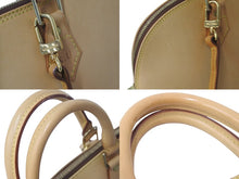 Load image into Gallery viewer, LOUIS VUITTON ルイ ヴィトン 2WAYハンドバッグ ショルダーストラップ付き M85394 ノマド アルマPM ベージュ 美品 中古 58860