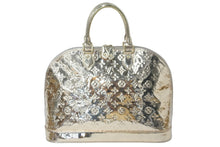 Load image into Gallery viewer, LOUIS VUITTON ルイヴィトン ハンドバッグ アルマGM モノグラムミロワール M95274 ゴールド ゴールド金具 美品 中古 58885