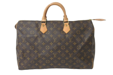 LOUIS VUITTON ルイヴィトン ハンドバッグ スピーディ40 M41522 モノグラム ゴールド金具 美品 中古 58890
